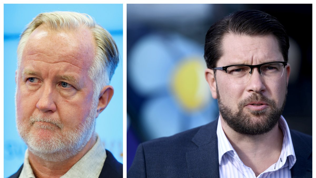 Jimmie Åkesson (SD) tycker att det är obegripligt att man röstar på Liberalerna.